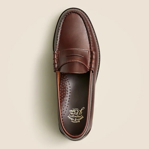 J. Crew Camden Loafers with leather soles - Whiskey Brown main image 14